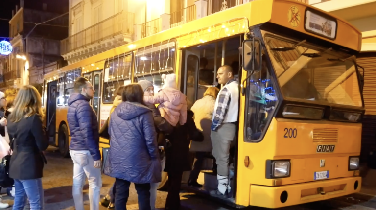 PRESEPE ITINERANTE IN AMT – Associazione Mediterranea Autobus Storici