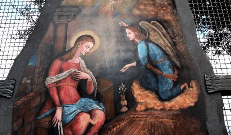 INAUGURAZIONE STELE S. MARIA ANNUNCIAZIONE A MISTERBIANCO