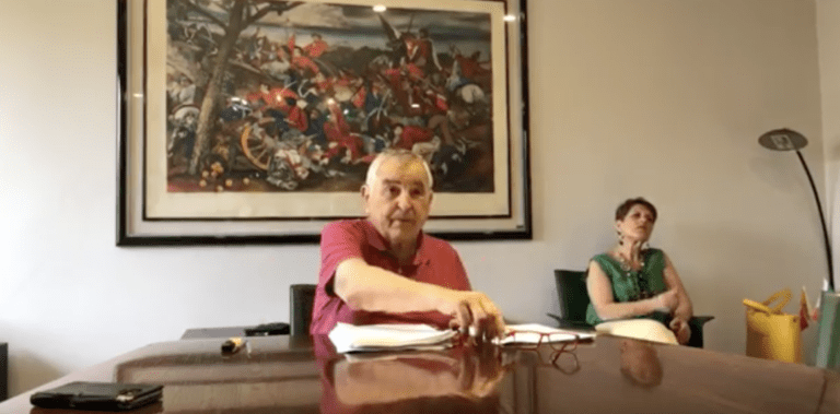 Conferenza stampa sindaco Di Guardo sulla sentenza CGA contro discarica