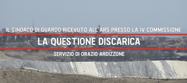 Di Guardo all’ARS per la questione discarica