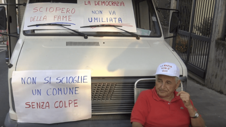 PRIMO GIORNO DI PROTESTA DI NINO DI GUARDO