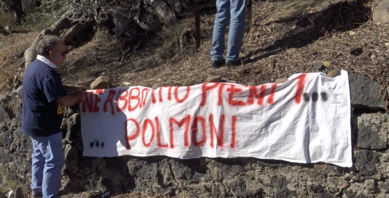 PRIMO SABATO DI PROTESTA DEI NO DISCARICA A MOTTA SANT’ANASTASIA