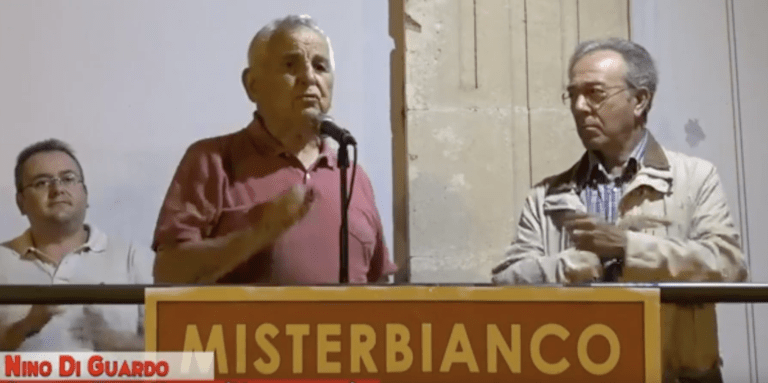 MISTERBIANCO SCIOLTA PER MAFIA: SECONDO COMIZIO DI NINO DI GUARDO