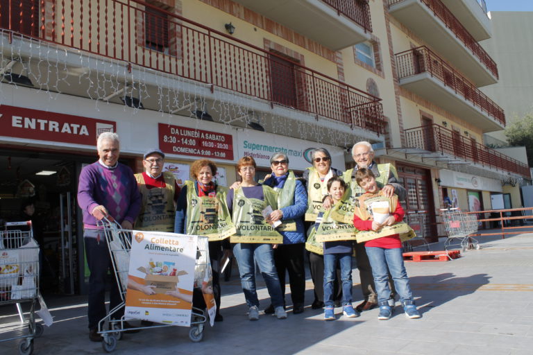 23°esima Giornata Nazionale della Colletta Alimentare per donare alle famiglia in difficoltà