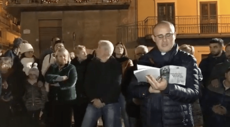 MISTERBIANCO: INAUGURAZIONE DEL PRESEPE DELLE TERME (LIVE)