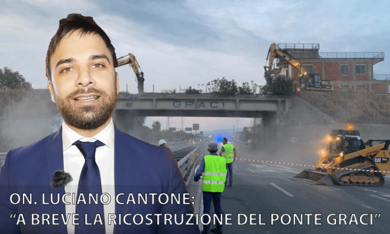 PONTE GRACI. M5S, ON. CANTONE:"HO CHIAMATO AD ANAS, ORA I COMUNI DEVONO FARE LA LORO PARTE"