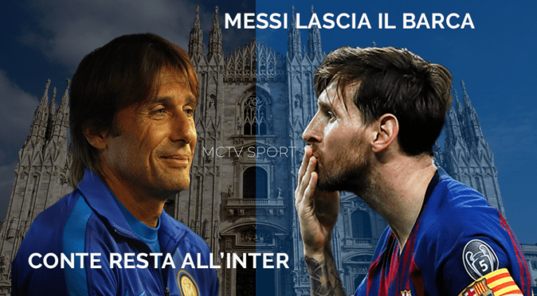 CONTE RESTA ALL’INTER, MESSI CHIEDE LA RESCISSIONE. POSSIBILI INCROCI PERICOLOSI SULL’ASSE…