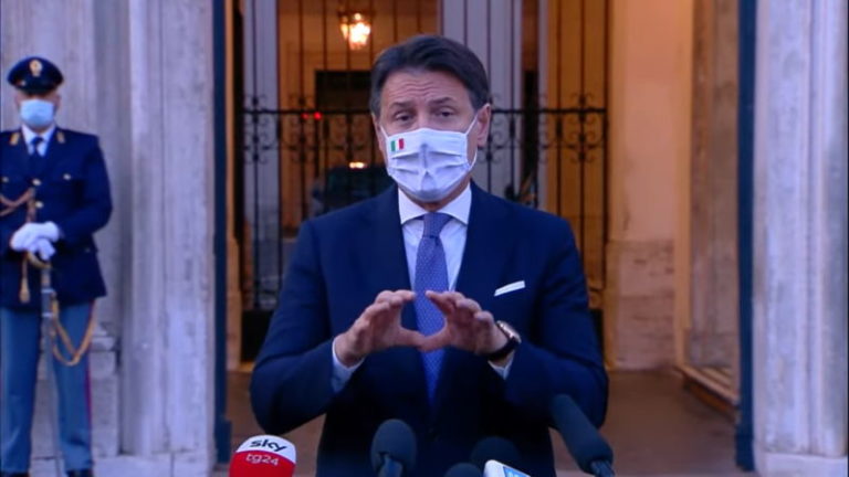 Covid nel nostro Paese, stato di emergenza fino al prossimo 31 gennaio 2021.
