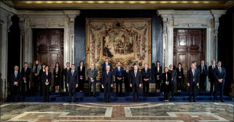 IL NUOVO GOVERNO DRAGHI: ecco la formazione definitiva dei Ministri