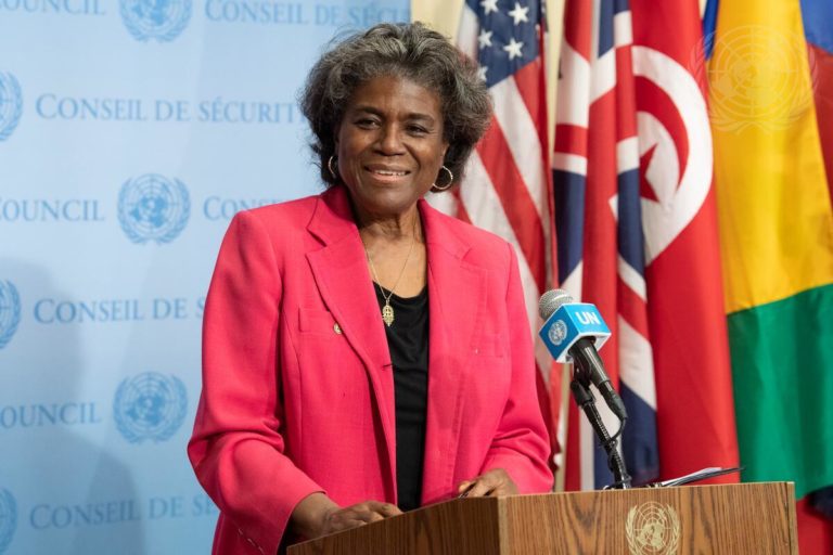 Ucraina, Linda Thomas-Greenfield al Consiglio di Sicurezza ONU: “Il veto della Russia  non può porre  veto alle nostre voci”