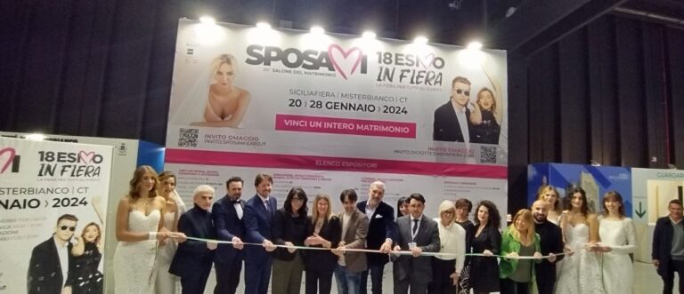 Inaugurazione “Sposami Salone del matrimonio”. Moscato: “grande onore ospitare questi eventi”