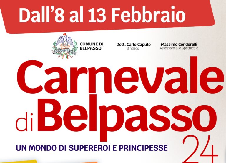 Carnevale di Belpasso ’24: date e luoghi.Caputo:”voluto fortemente tornasse questo appuntamento”