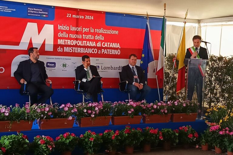 Inaugurazione metro Misterbianco-Paternò.Caputo:”crea valore”