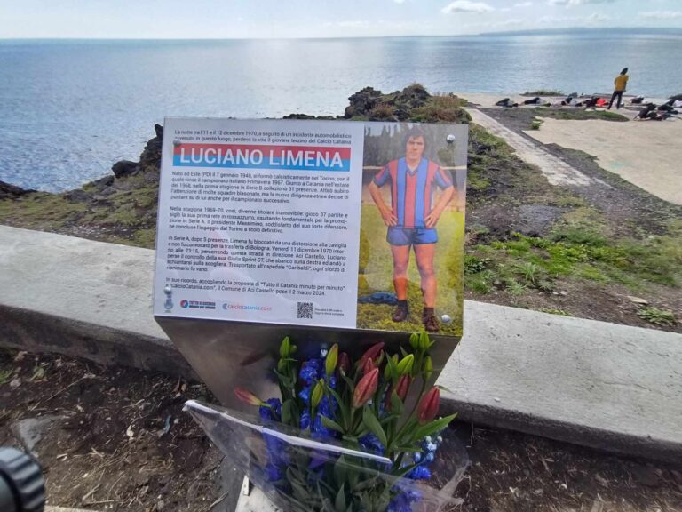 Nuova targa per Luciano Limena.Danubio:”fondamentale commemorare”