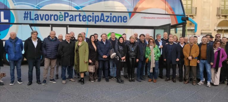 “Il lavoro è partecipazione”: la tournée Ugl fa tappa a Catania