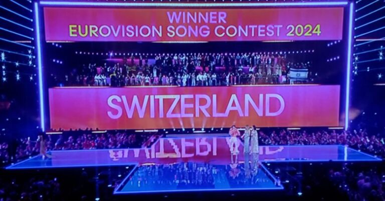 Eurovision Song Contest ’24: vince la Svizzera, Italia solo 7a