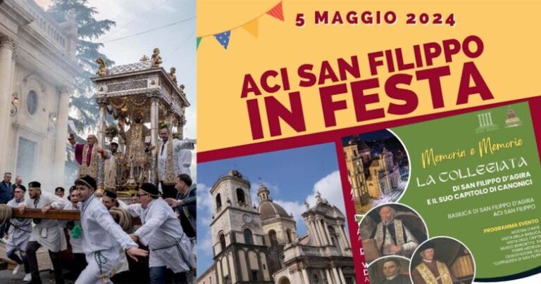 “Aci San Filippo in Festa”: la giornata del 5 maggio