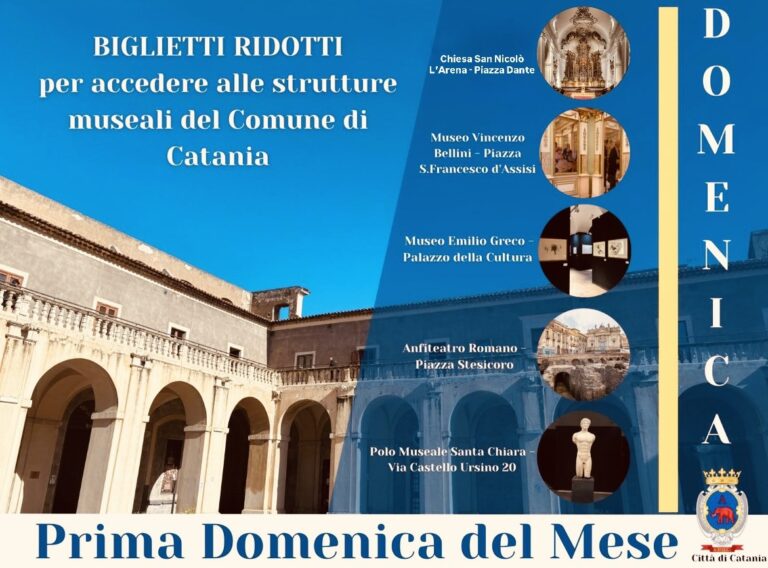 Torna “Domenica al museo”, cittadinanza di nuovo nei siti storici