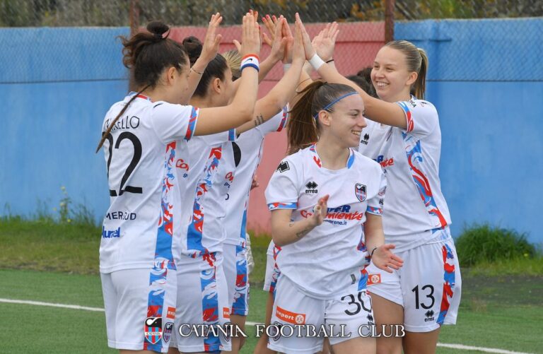 Catania Women a forza 9: 3-1 sull’Academy Abatese