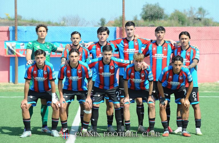 Il Catania U19 si qualifica alla semifinale play-off : basta il 2-2 contro l’Arezzo