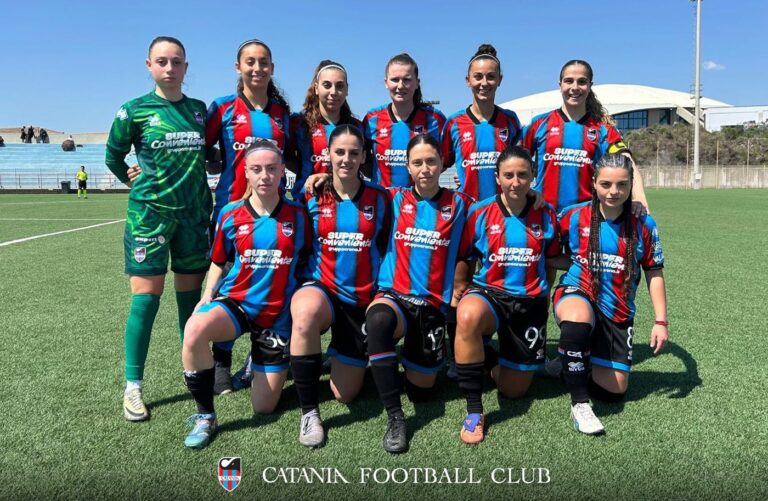 Il Catania Women chiude la stagione regolare con un pari: 3-3 col Lecce