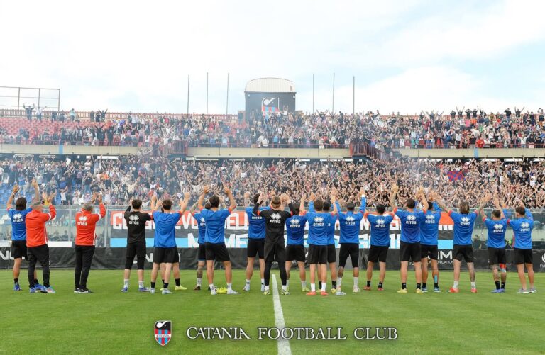 I tifosi spingono il Catania: in 3.500 per l’amichevole con il Santa Venerina