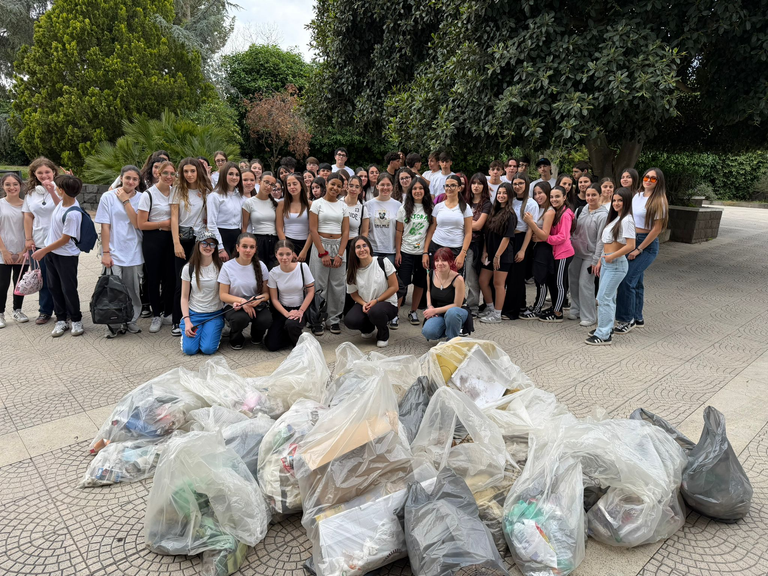 Ambiente e Pace: “Majorana Plogging Day” a San Giovanni La Punta