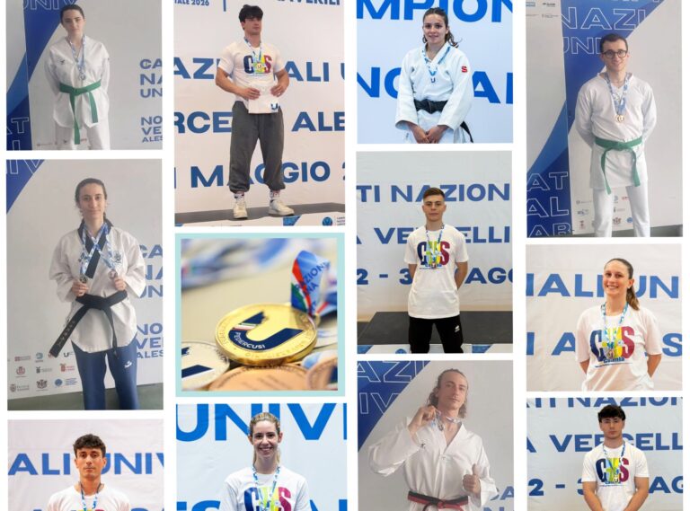 Campionati Nazionali Universitari, Cus Catania porta a casa 14 medaglie