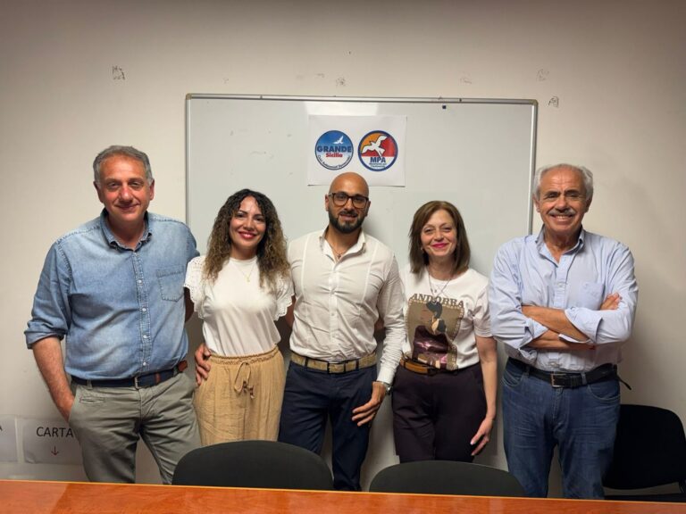 Randazzo, nasce il gruppo consiliare Mpa-Grande Sicilia: Lo Castro capogruppo con Paladina e Santangelo