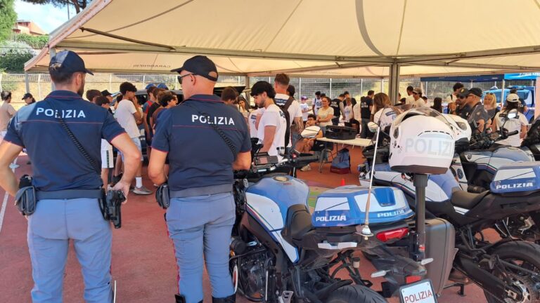 Polizia di stato al Cus Catania: proficue giornate di sensibilizzazione sulla sicurezza