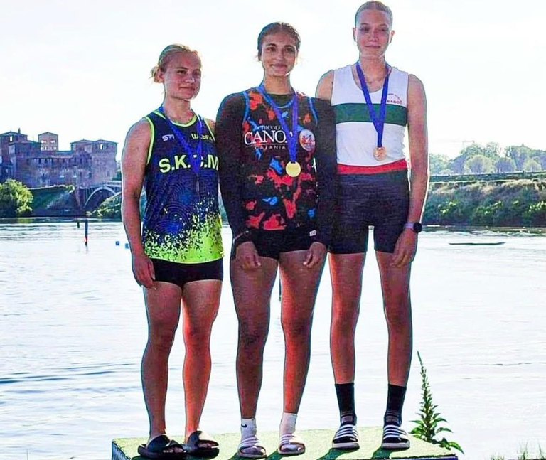 Canoa, Anastasia Insabella vince anche a Mantova: 3 Ori
