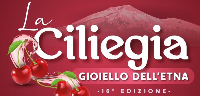 “La Ciliegia gioiello dell’Etna” XVI edizione: dal 3 al 5 luglio a Sant’Alfio