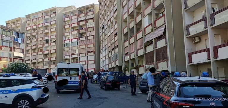 Librino, occupazione abusiva di suolo pubblico: intervento interforze