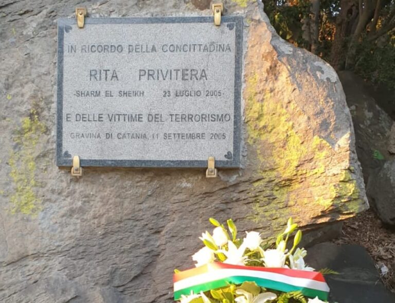 Gravina ricorda Rita Privitera: la commemorazione avvenuta