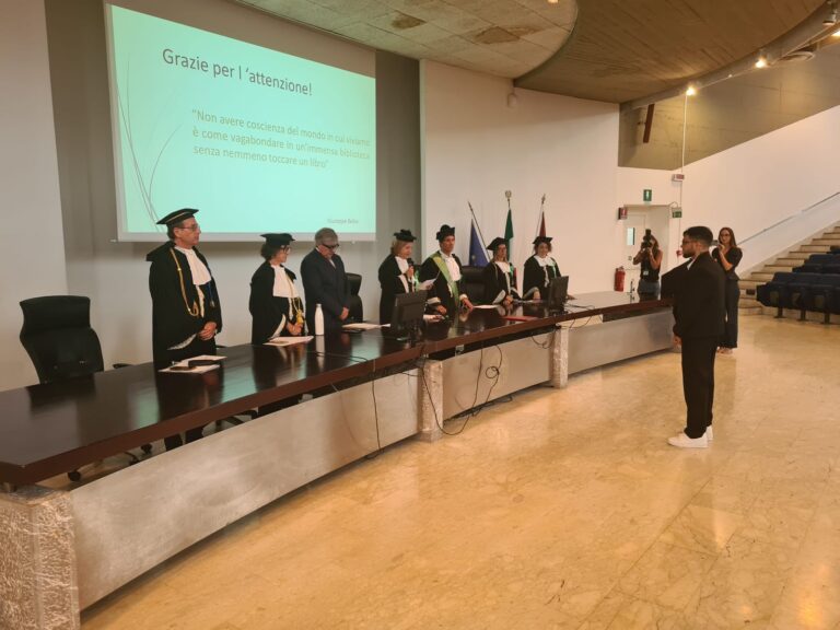 Il sapere come riscatto: 110 e lode al primo laureato del Polo Universitario Penitenziario di Unict