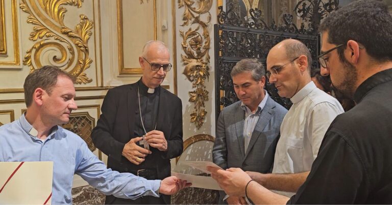 Acireale, incontro Raspanti-Mukhtarov: la visita in Basilica Cattedrale