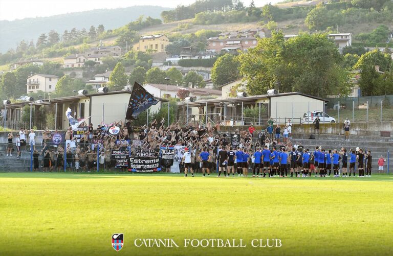 Il Catania si prepara per la nuova stagione: vittoria in amichevole contro il Ravenna