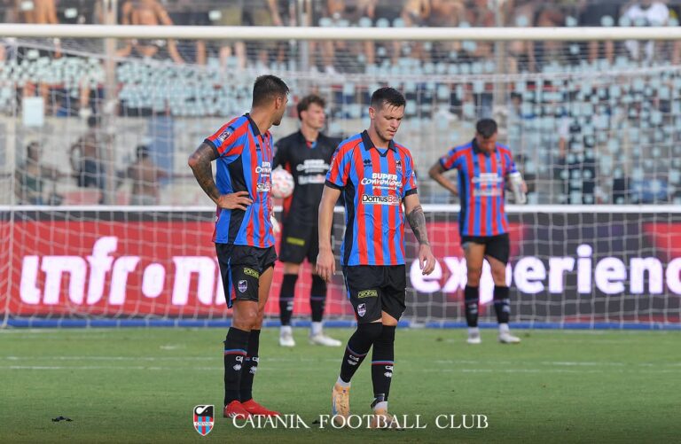 Un Catania confuso e disattento perde la seconda partita consecutiva: ko 2-0 contro il Monopoli