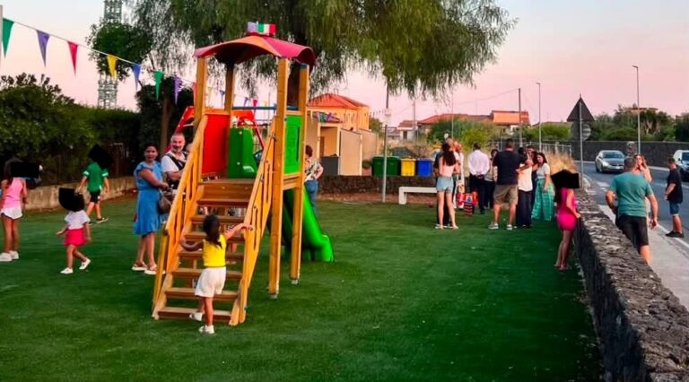 Nuova bambinopoli a Piano d’Api, la soddisfazione dell’ammnistrazione comunale:”Spazio sicuro”