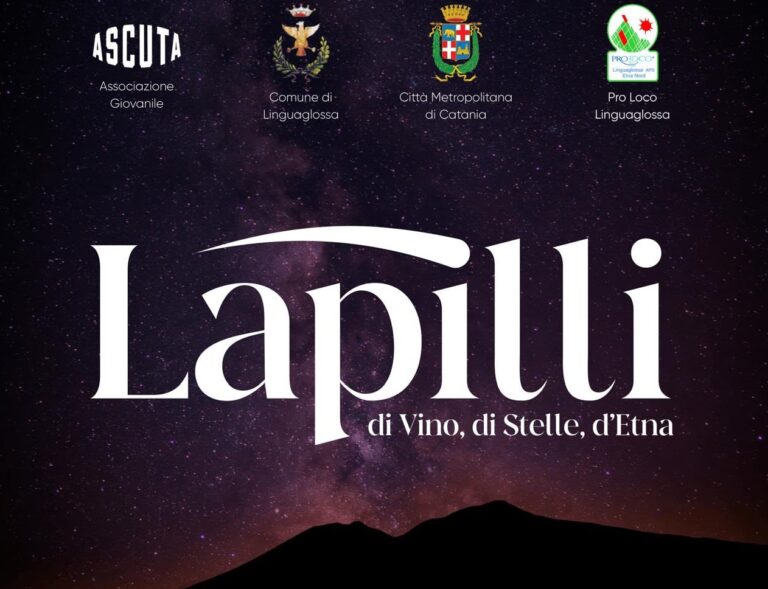 “Lapilli di Vino, di Stelle, d’Etna”: a Linguaglossa il 9 agosto