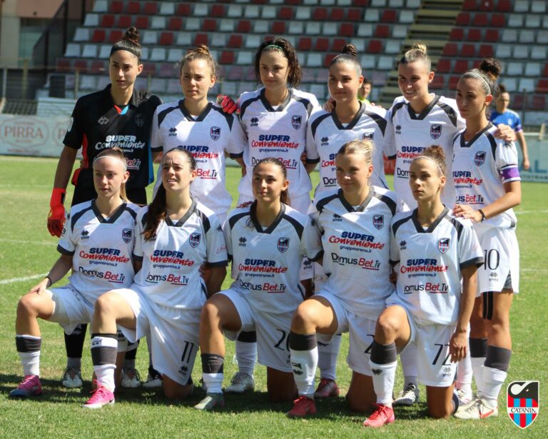 Debutto amaro per il Catania Women in B: 1-0 dal Moncalieri