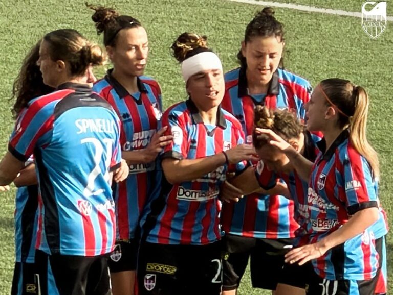 Storica vittoria per il Catania Women: 3-1 al Venezia