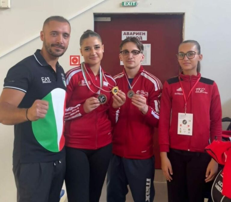 Taekwondo, il Team Marletta vince a Dupnitsa: 1 Oro e 2 Bronzi