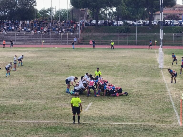 Il Cus Catania Rugby lotta ma cede alla Lazio: 19-40